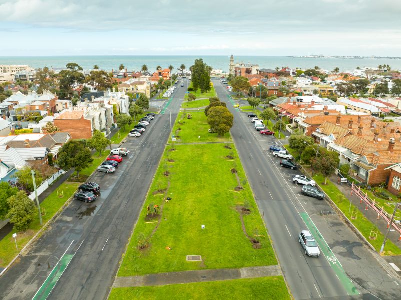 Kerferd Road planting