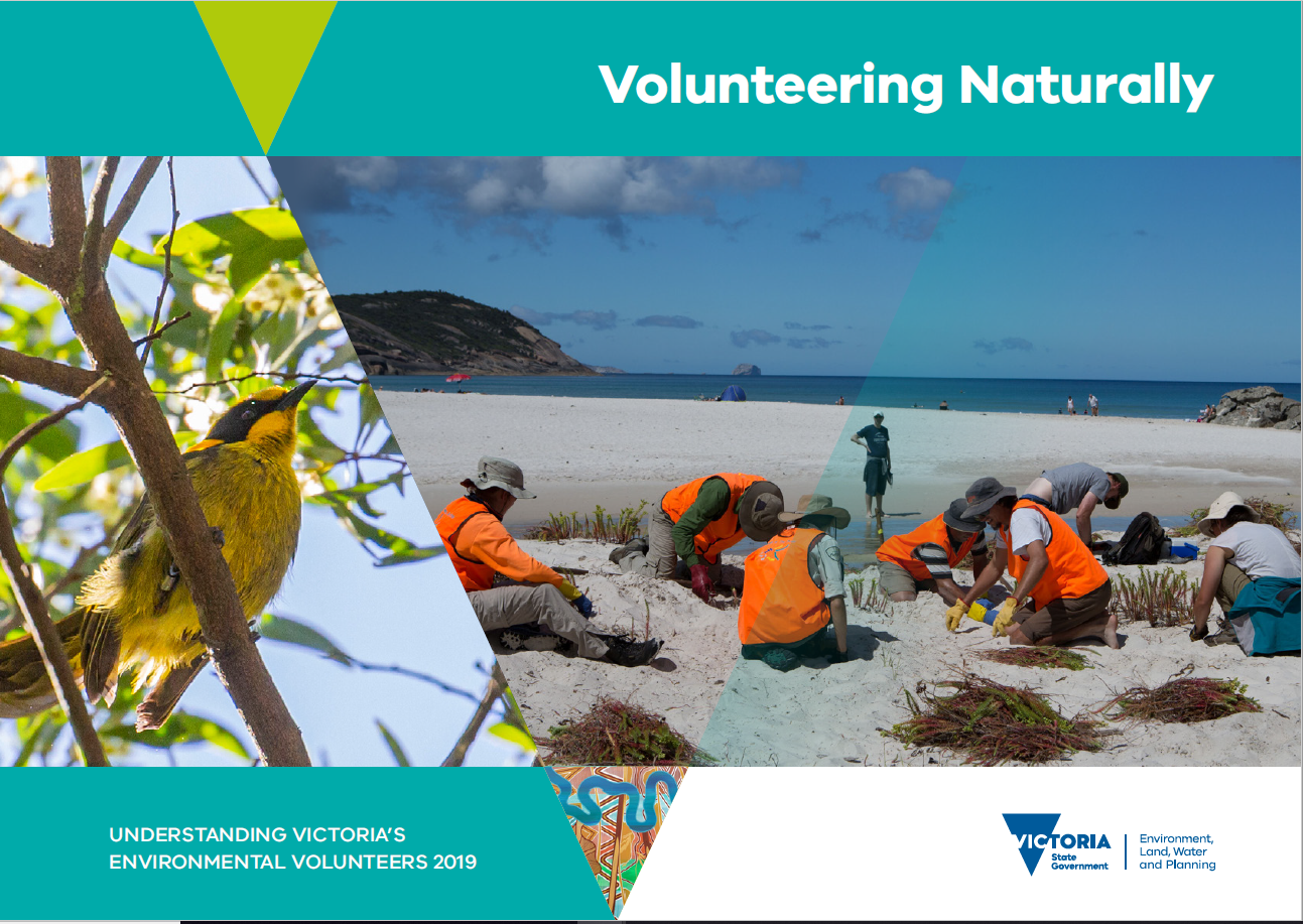 Front Cover of Volunteering Naturally 2019