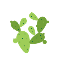 An icon of a weed which is a Prickly Pear invasive species