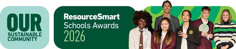 ResourceSmart schools awards 2026 banner